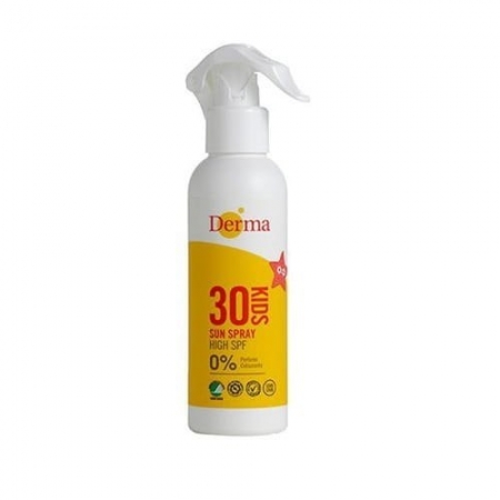 Derma Sun Kids Balsam słoneczny W SPRAYU dla dzieci SPF 30 hipoalergiczny certyfikowany 200ml